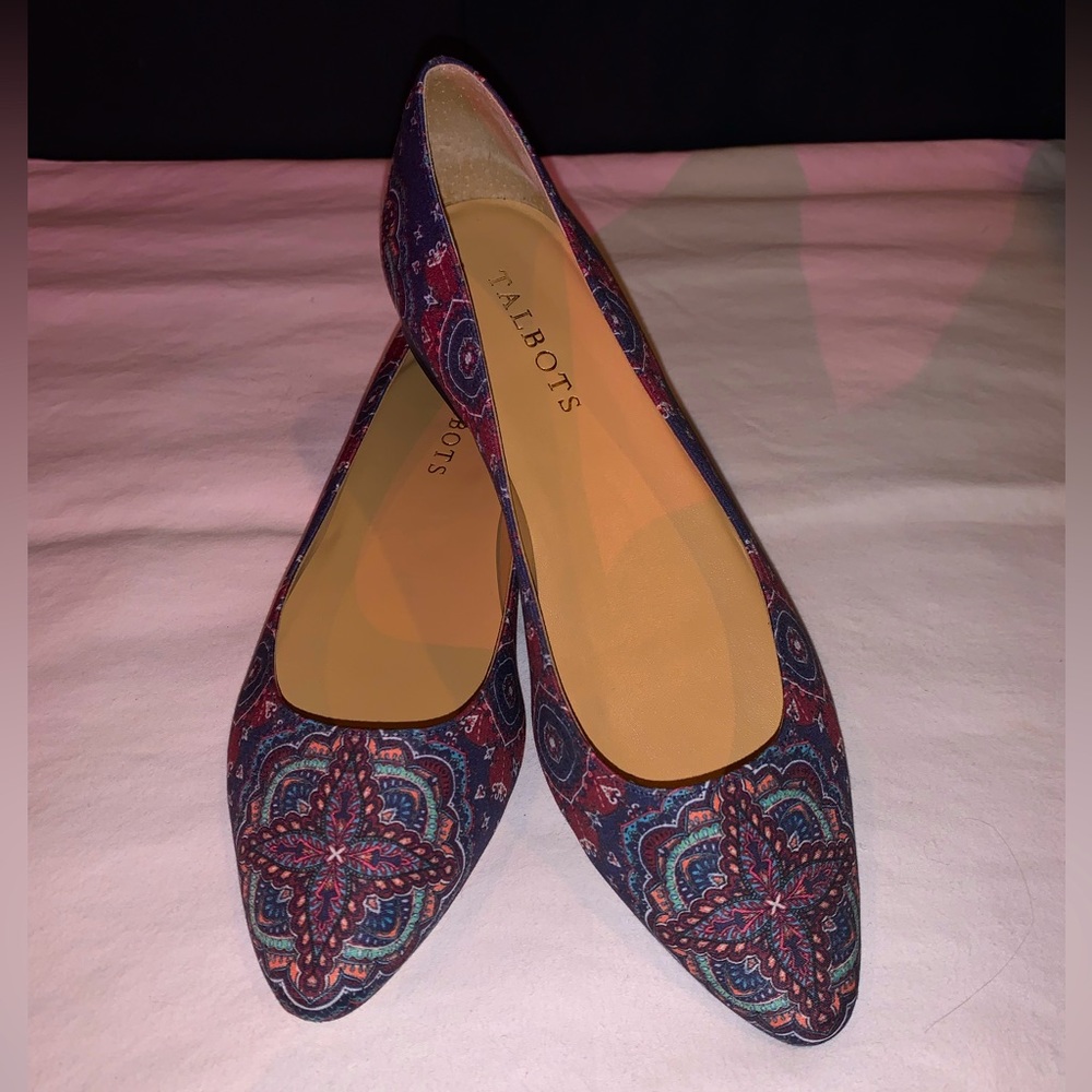 Talbots Indigo Medallion